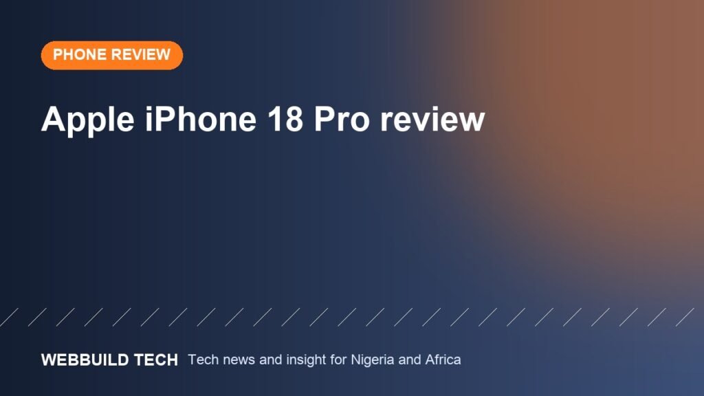 Apple iPhone 18 Pro review: the best compact iPhone yet, at a higher price