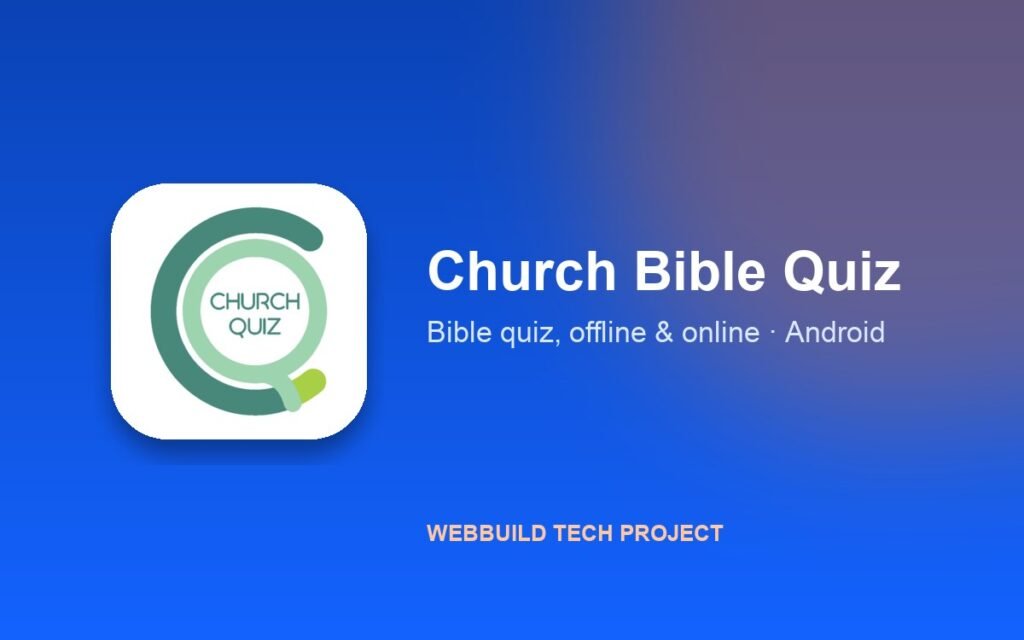 Church Bible Quiz app