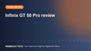Infinix GT 50 Pro review: a proper gaming phone with RGB lights and triggers