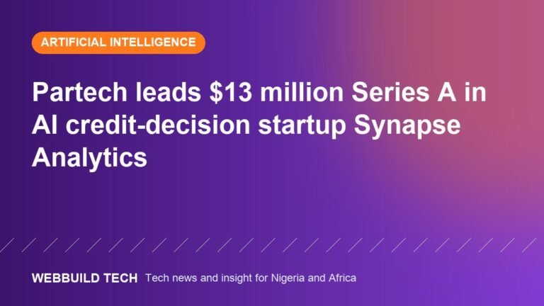 Partech leads $13 million Series A in AI credit-decision startup Synapse Analytics