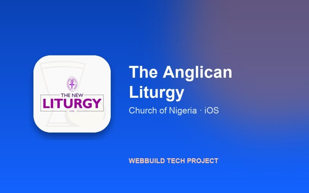 The Anglican Liturgy app
